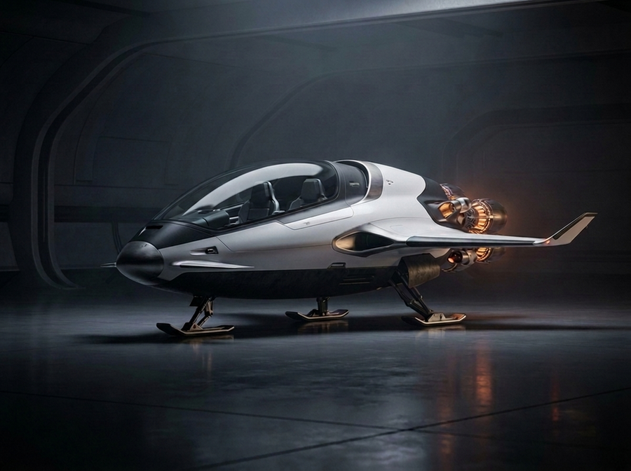 Rockez Nova GT im Hangar