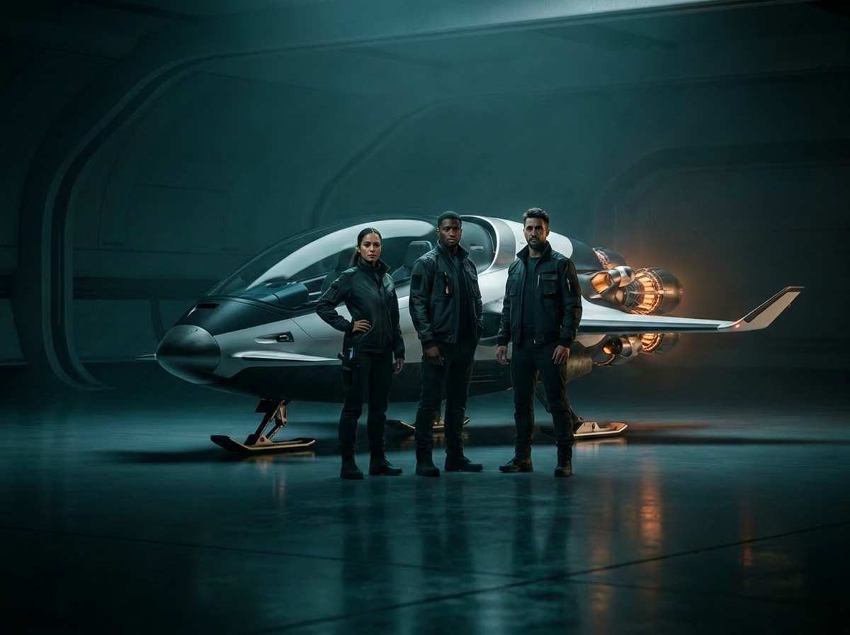 Die Gründer von Rockez im Hangar